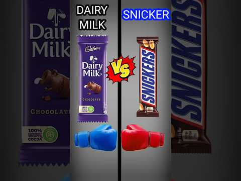 Dairy Milk Vs Snickers | #shorts #dehatitech