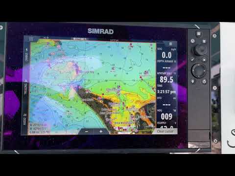 Simrad EVO3 CMap Create an Easy Route easily