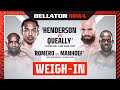 Weigh Ins | Bellator 285: Henderson vs. Queally