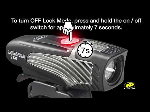NiteRider Lumina Series - Light Lock
