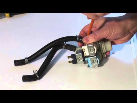 Replace The Water Inlet Valve on a Washing Machine