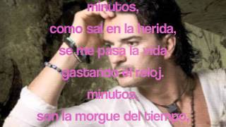 Ricardo Arjona- Minutos (letra)