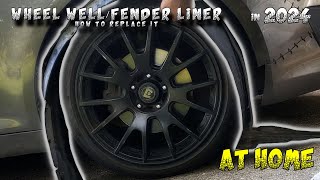 How to Replace Front Fender Liner in 2024