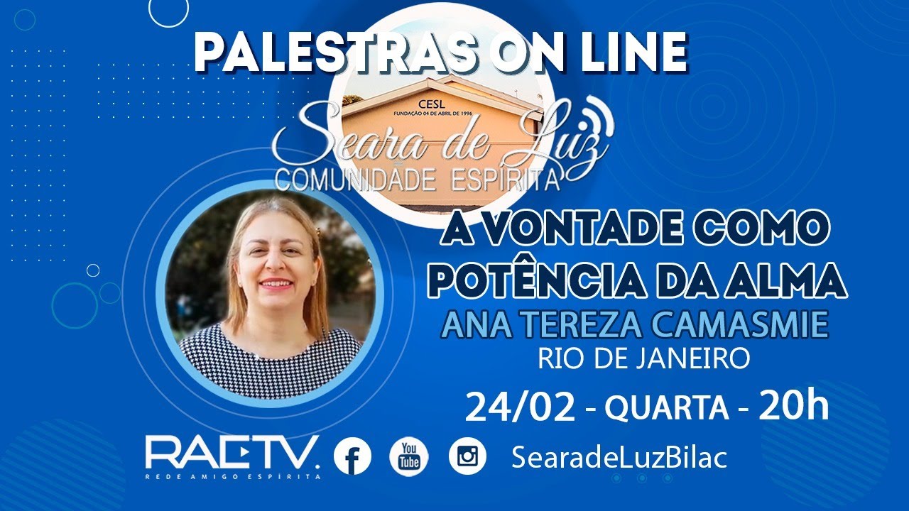 A VONTADE COMO POTÊNCIA DA ALMA - Ana Tereza Camasmie