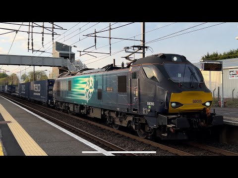 DRS 88005 | 4M48, Mossend to Daventry Tesco | Lockerbie Railway Station | 07/05/2024.