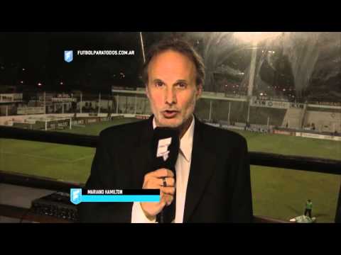 El análisis de Mariano Hamilton. Sarmiento 0 - Argentinos 0. Fecha 14. Primera División 2015. FPT.