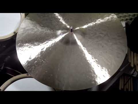 22 Dry Maculate Ride, 2500g - Handcrafted cymbals by Craig Lauritsen