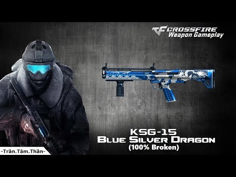 CFVN || KSG-15-Blue Silver Dragon (Broken)