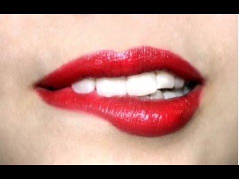 Body Language Lip Biting (Facial Expression.)