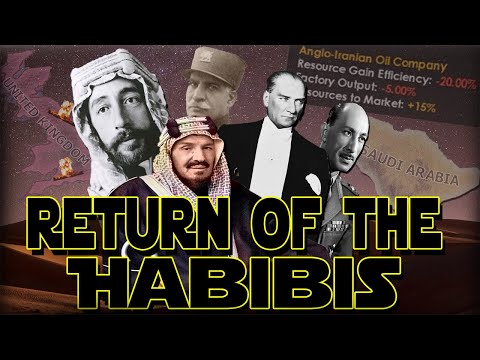 THE RETURN OF FIVE HABIBIS! MIDDLE EAST VS IMPERIALIST SUPERPOWERS! - HOI4 Multiplayer