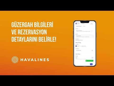 HAVALİNES VIP İLE ONLİNE REZERVASYON YAPMAK ÇOK KOLAY
