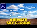 How to Animate Sky Clouds in After Effects | Animate Static Image