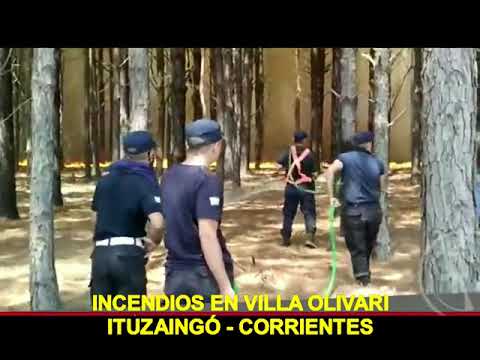 Incendios en Ituzaingó   Corrientes