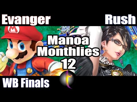 MM12 Singles: SSB Wii U - WF - Evanger vs Rush