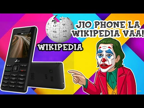 How to download Wikipedia in Jio phone in Tamil,WikipediA in JioPhone Tamil,Download WikipediA Jio