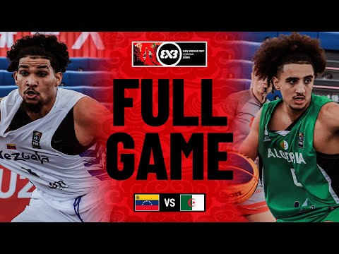 Venezuela 🇻🇪 vs Algeria 🇩🇿 | Men | Full Pool Game | FIBA 3x3 U23 World Cup 2025