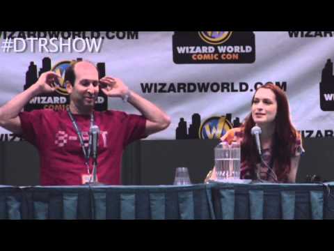 Felicia Day and Jeff Lewis