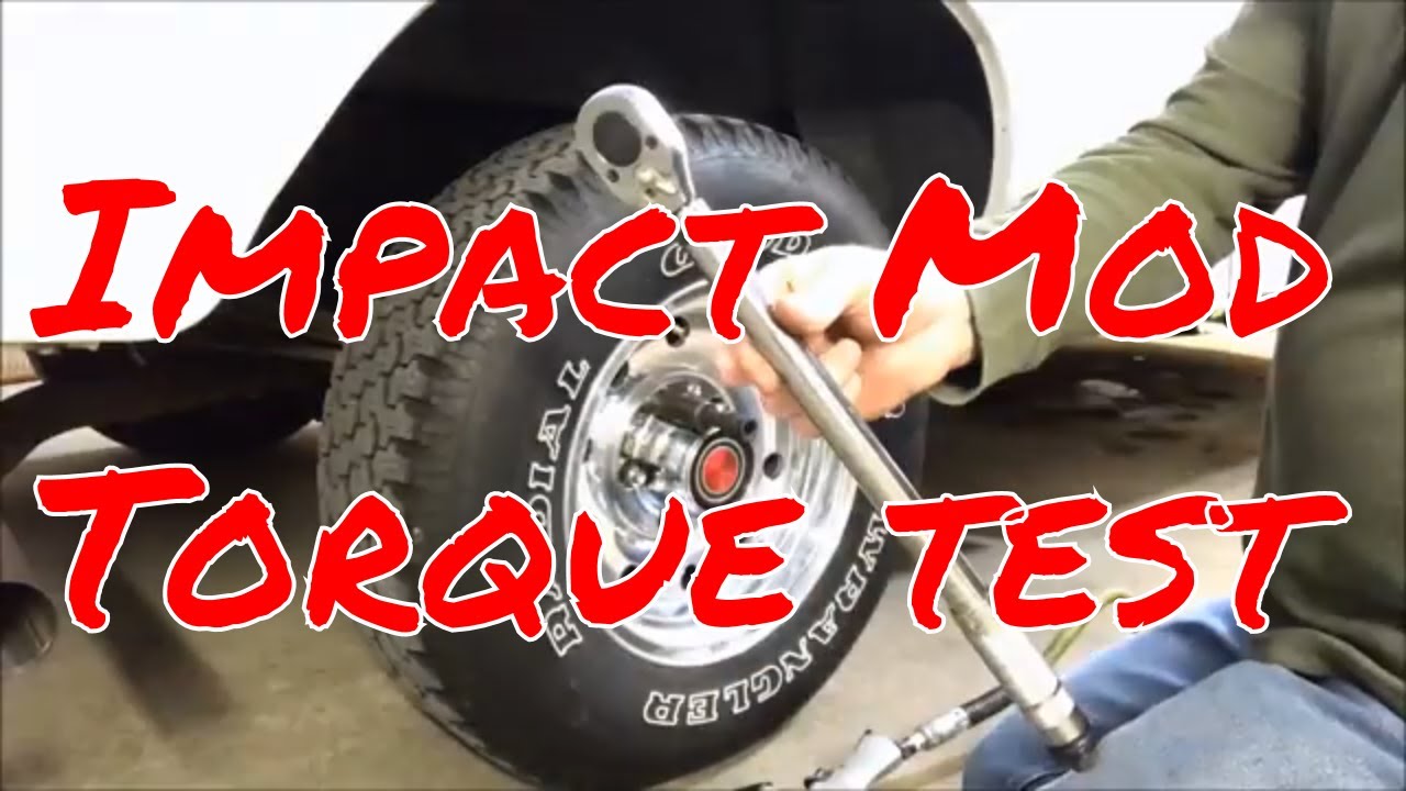 Modifying an Impact wrench (Testing with Known Torque)