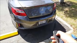 [How to] Fix Trunk that will not open with the remote or switch - Honda Accord