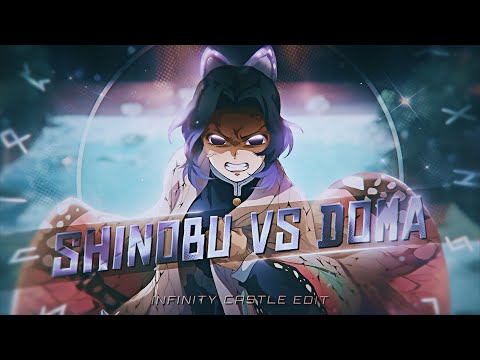 Shinobu vs Doma "Камин" - Demon slayer infinite castle  [Edit/AMV]​ 4k!