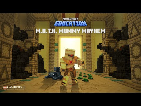Minecraft Education - M.A.T.H. Mummy Mayhem - Official Minecraft Trailer