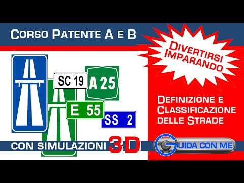 Definizione e classificazione delle strade - Teoria Patente B