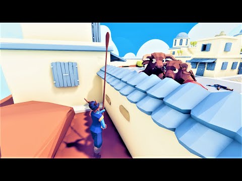 MINOTAURS VS EVERY FACTION PART 2 - TOTALLY ACCURATE BATTLE SIMULATOR TABS GAMEPLAY - ANCIENT 1 MAP