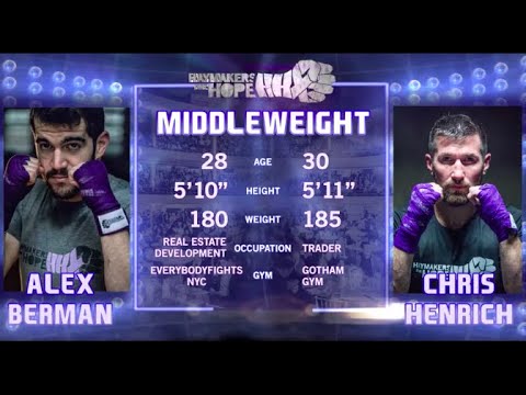 Alex Berman v Chris Henrich