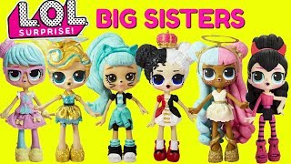 LOL SURPRISE BIG SISTER COMPILATION Bon Bon, Luxe, Heartbreaker, Troublemaker, Sugar, Spice