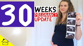 GROWTH SCAN (Baby Measuring Small) & LOW-LYING PLACENTA? | 30 Week Pregnancy Update | NHS UK