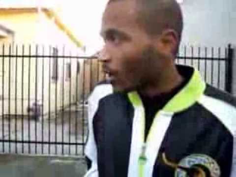 Yung B i z   Flowing on the set of Posted In The Town With Yogy Low