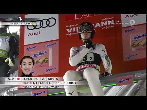 Skispringen 2. Durchgang Teamwettbewerb Männer in Lahti/Ski Jumping mens team in Lahti ! Wintersport