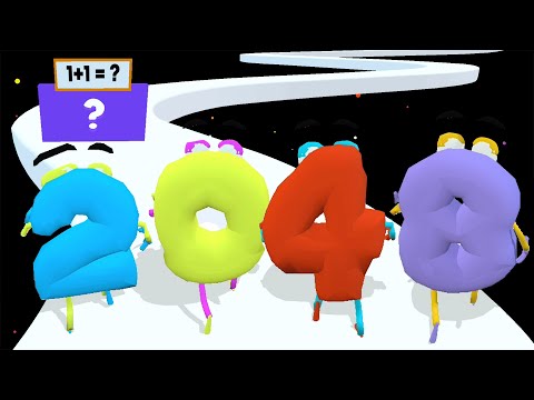 Number Race 3D - Math Runner