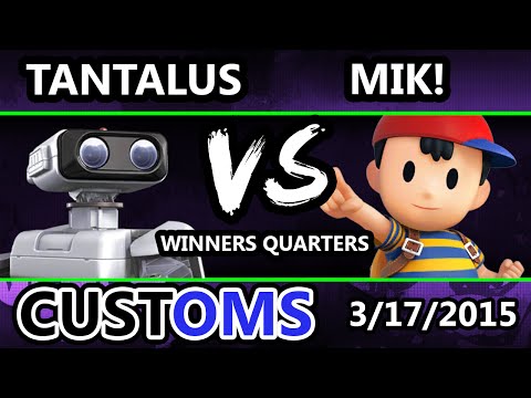 S@X Customs - VGBC | Tantalus (ROB) Vs. Mik! (Ness) SSB4 Winners Quarters - Smash 4 Wii U