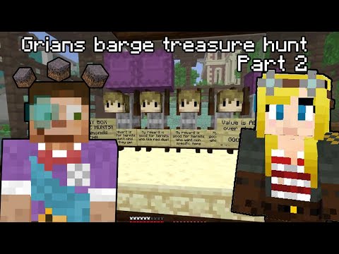 All Grians Treasure hunts PART 2 | Hermitcraft season 7