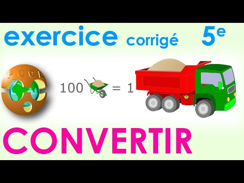 CONVERSIONS : Volume ou Capacité m³ ou litres - Cours | Exercice corrigé. Physique-Chimie 5e