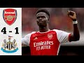 Arsenal vs Newcastle United (4-1) | All Goals & Extended Highlights | Premier League 2023/24