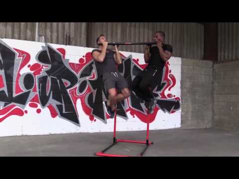 Pull Up Mate - the freestanding, portable Pull Up Bar & Dip Station