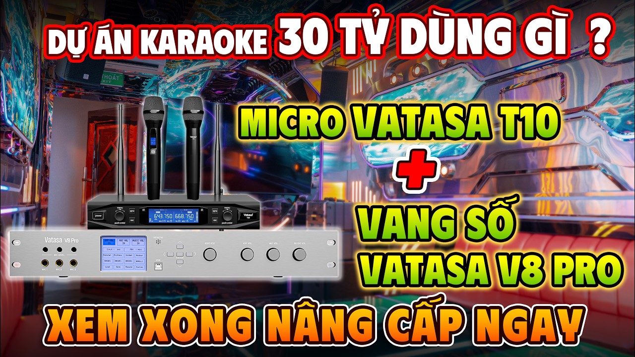 Video sản phẩm Micro Vatasa T10