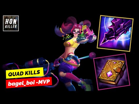 HoN Pyromancer SPELLSHARDS with GRIMOIRE OF POWER - MVP