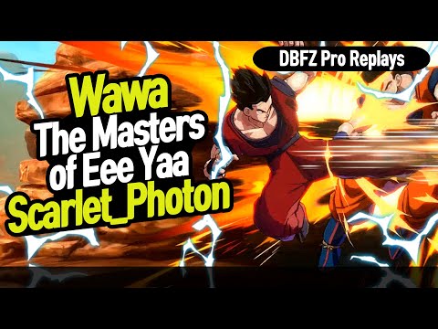 【DBFZ】 Wawa vs Scarlet_Photon FT4, Brilliant talent vs Brilliant talent 【DBFZ Pro Replays】