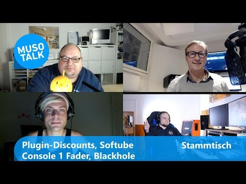 Plugin-Discounts, Softube Console 1 Fader, Blackhole - Stammtisch