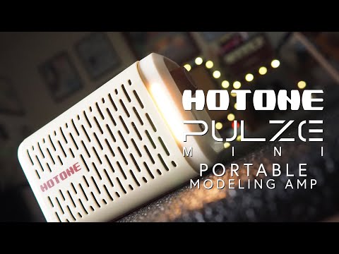 Hotone // Pulze Mini Portable Modeling Guitar Amplifier (Demo)