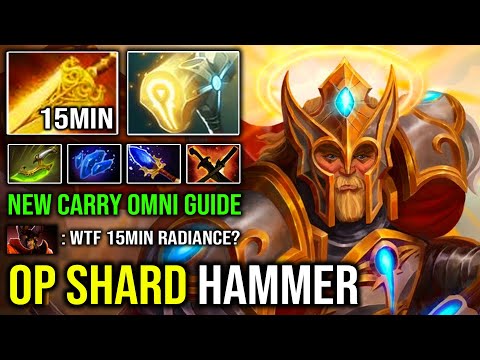 This HAPPEN When Omniknight Get Out of Control | NEW 7.28c Crazy Meta 15Min Radiance + Shard DotA 2