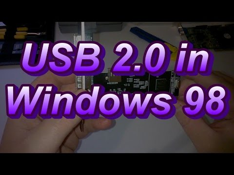 USB 2.0 in Windows 98