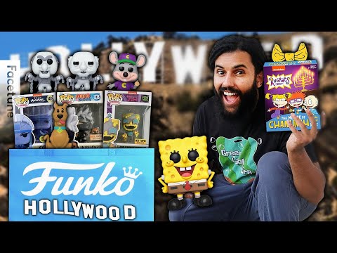 Hunting For Nickelodeon Merch At FUNKO HOLLYWOOD!! (RARE NEW FUNKO POPS!!) *NOSTALGIA HUNT*