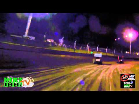 In-Car 2011 Easter Sprintcar Trail Night 2 | Borderline Speedway A-Main | April 23, 2011