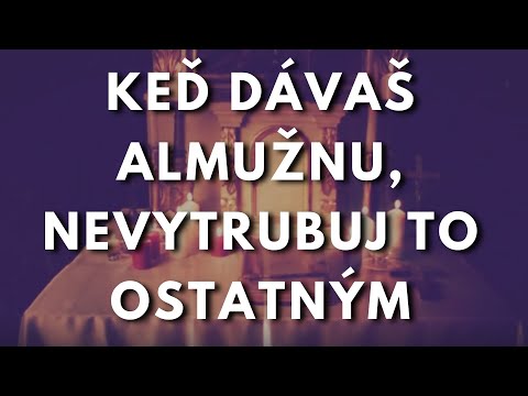 EVANJELIUM NA DNES: Vladyka Cyril Vasiľ SJ: Nedeľa odpustenia
