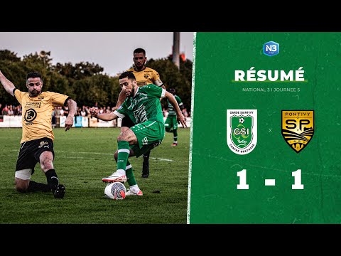 RÉSUMÉ National 3 - 5ème journée I GSI Pontivy - Stade Pontivyen (1-1)