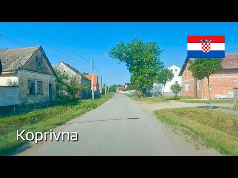 Driving in Croatia - Koprivna | Slavonia Road Trip (June 4, 2023)